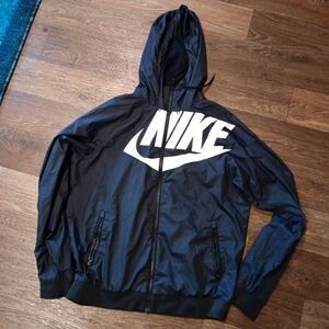 Vintage Nike Sportswear GX 1 Windrunner Jacket 'Triple Black' Men’s Size M